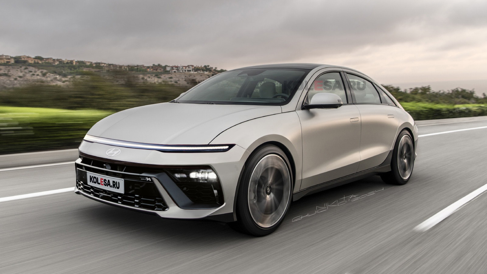 Τα σχέδια είναι ανεξάρτητα της Hyundai και προέρχονται από την ιστοσελίδα Kolesa.

